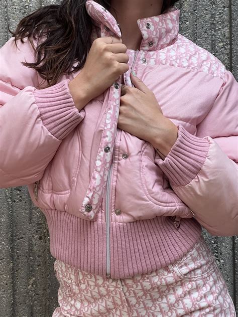 dior pink puffer